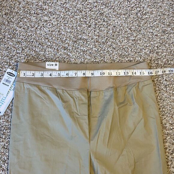 NWT Womens Old Navy Maternity Pants Size M Tan Khaki Stretch Lightweight Career - Picture 6 of 8